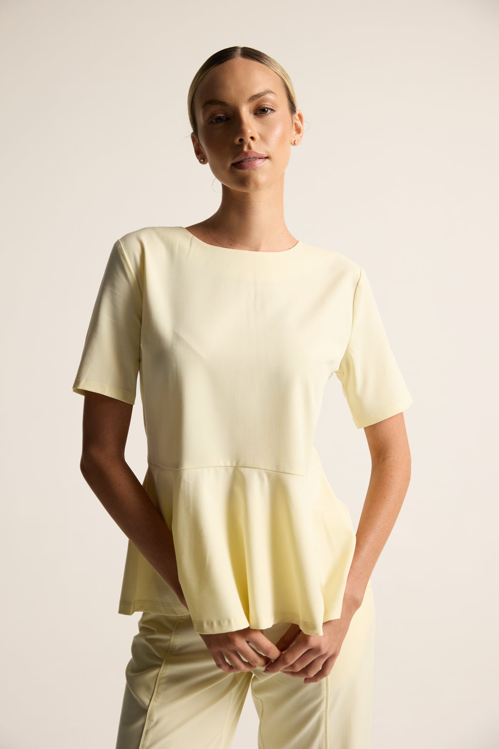 Lila Scrub Top