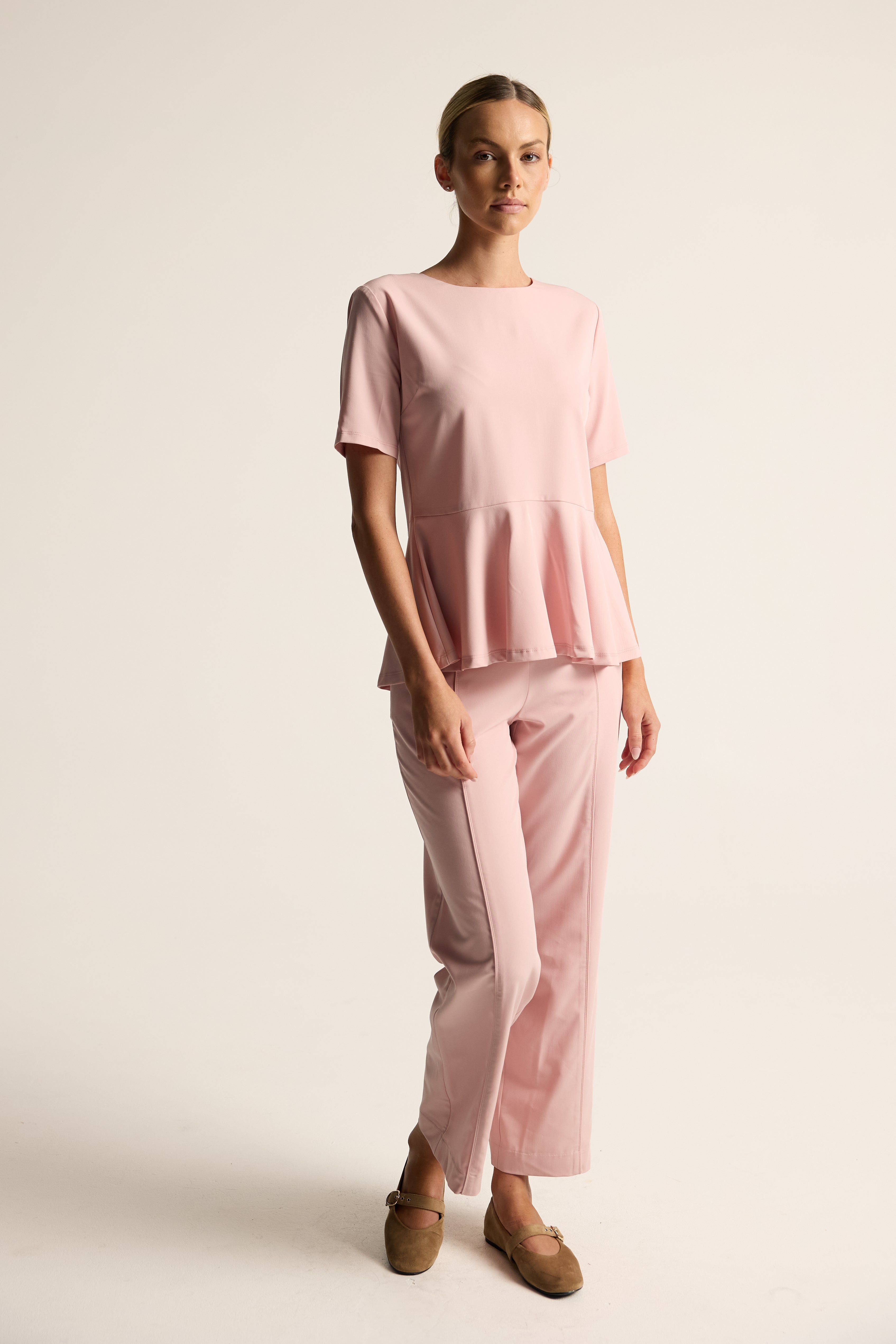 Lila Scrub Top