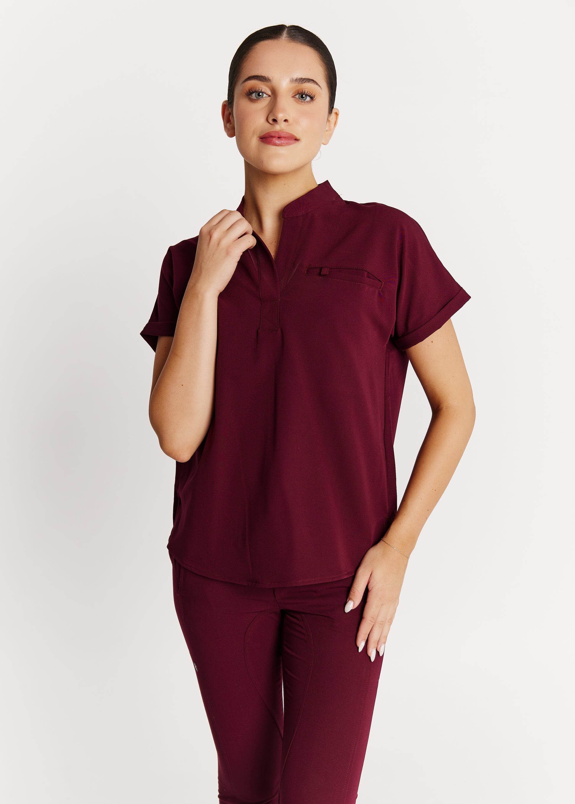 Elizabeth - Nehru Oversized Top (Limited Edition)