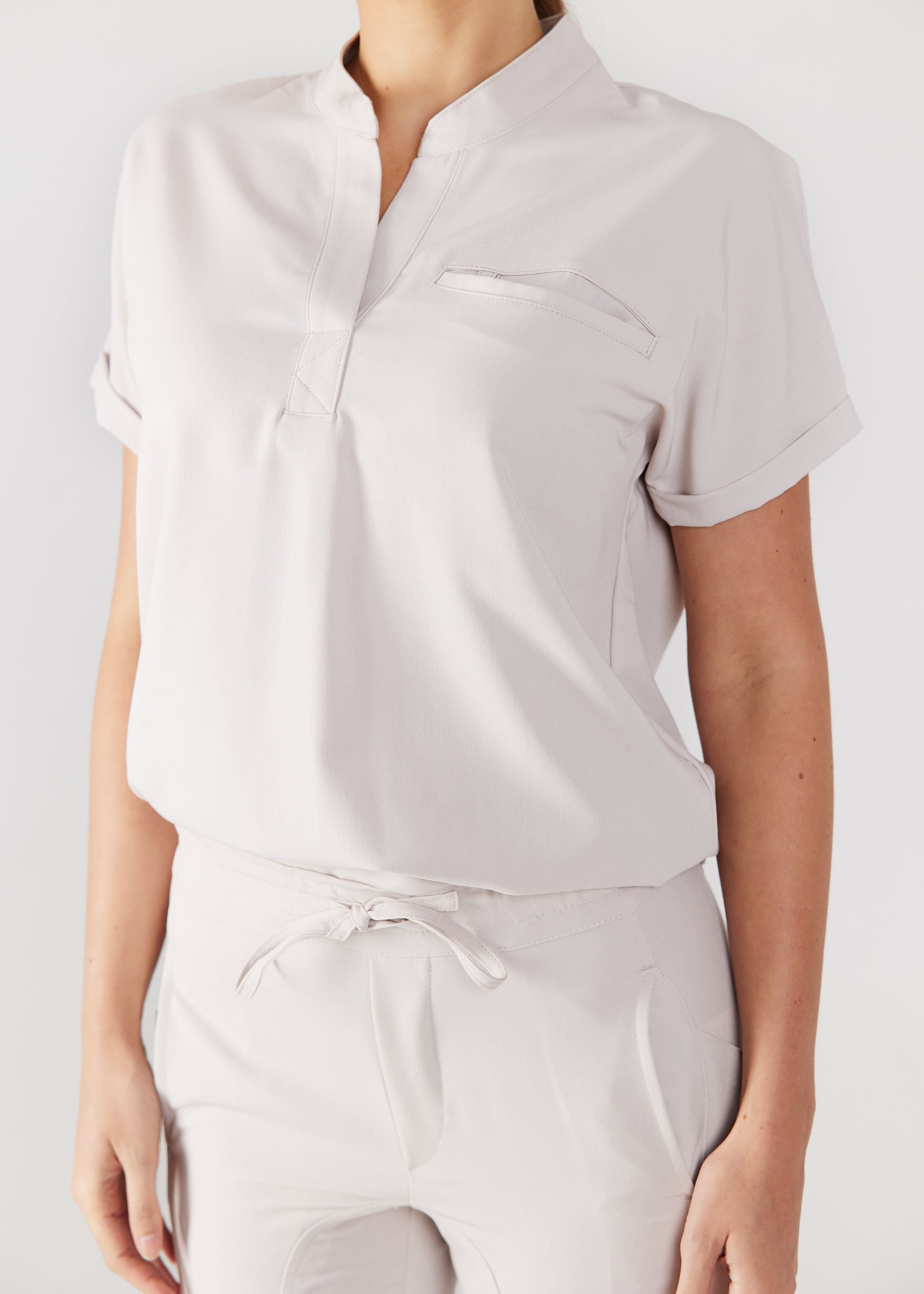 Elizabeth - Nehru Oversized Top (Limited Edition)