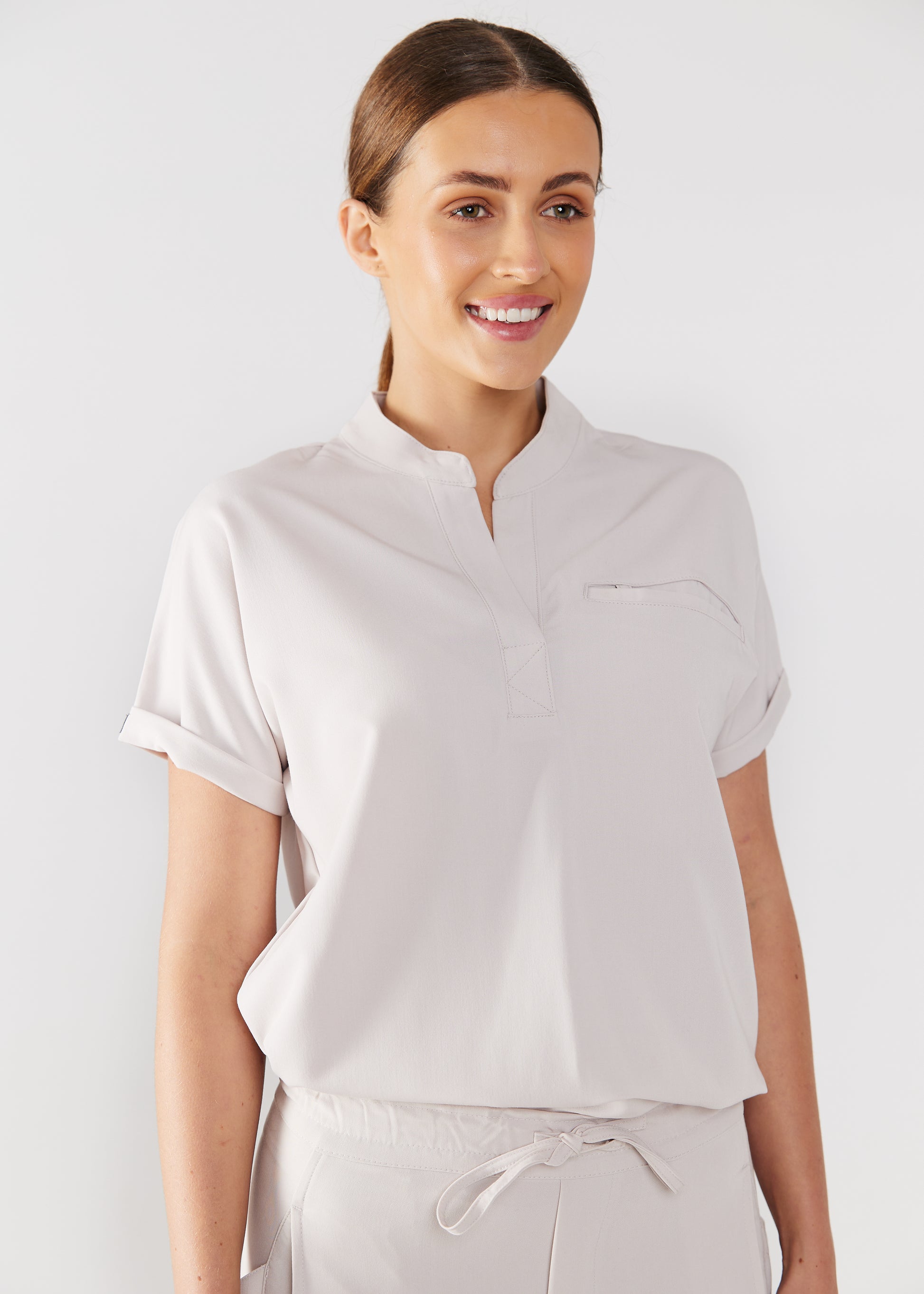 Elizabeth - Nehru Oversized Top (Limited Edition)