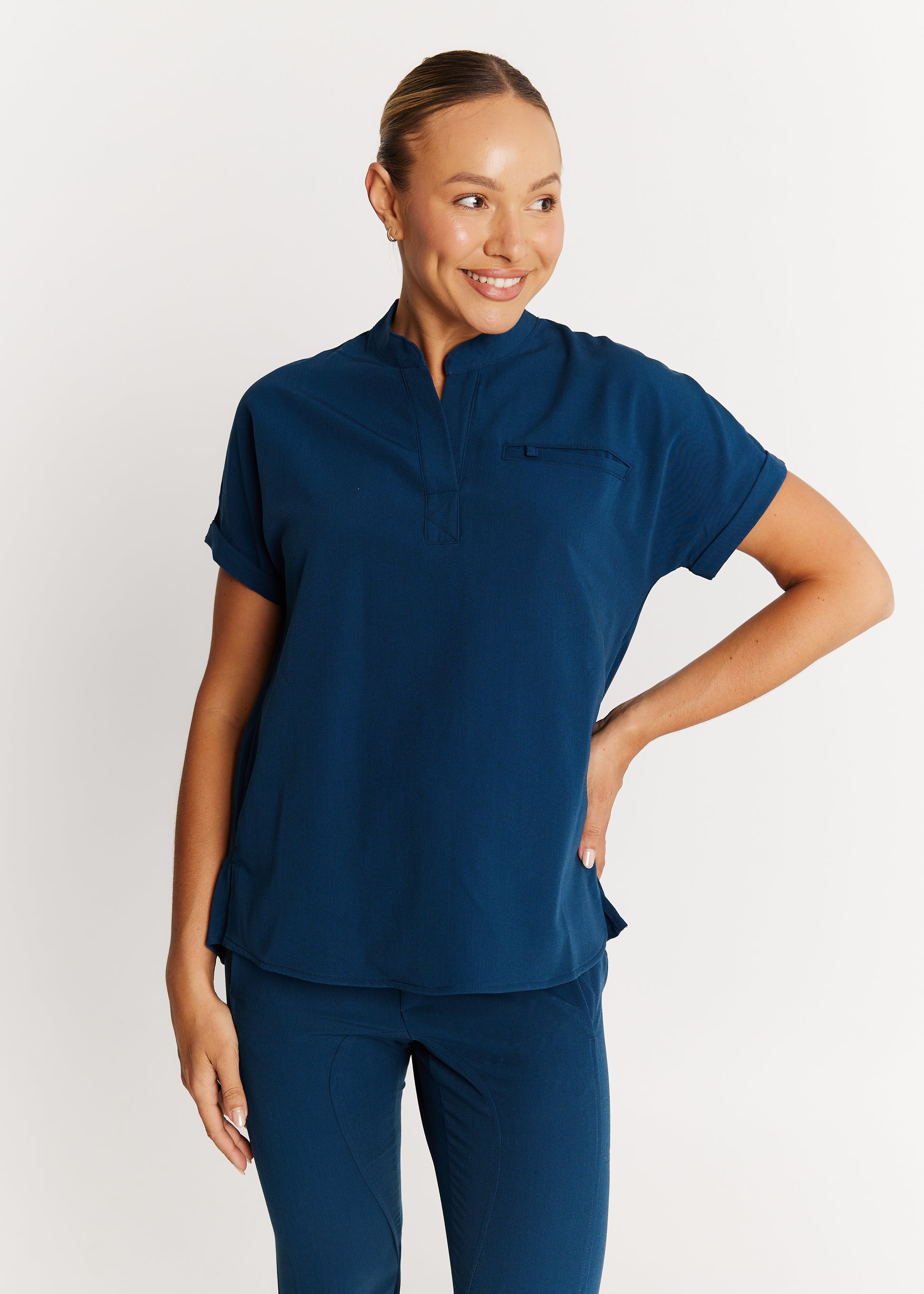 Elizabeth - Nehru Oversized Top (Limited Edition)