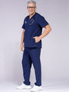 Eildon Three-Pocket Scrub Top
